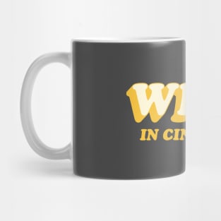 WKRP in Cincinnati Yellow Mug